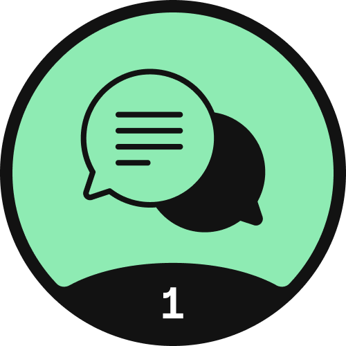 First Topic Posted
