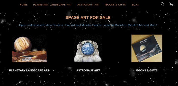 my site's home page