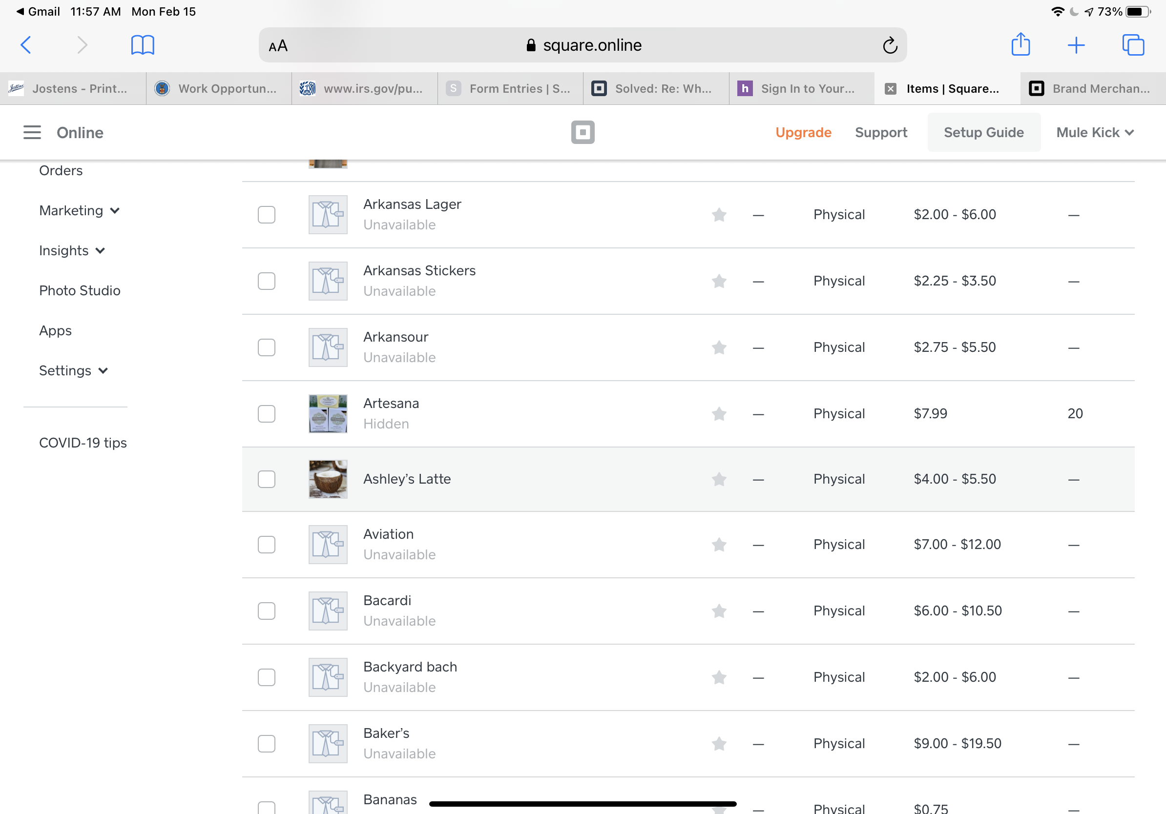 Solved: Why are my items listed as not available on the on... - Page 2 ...