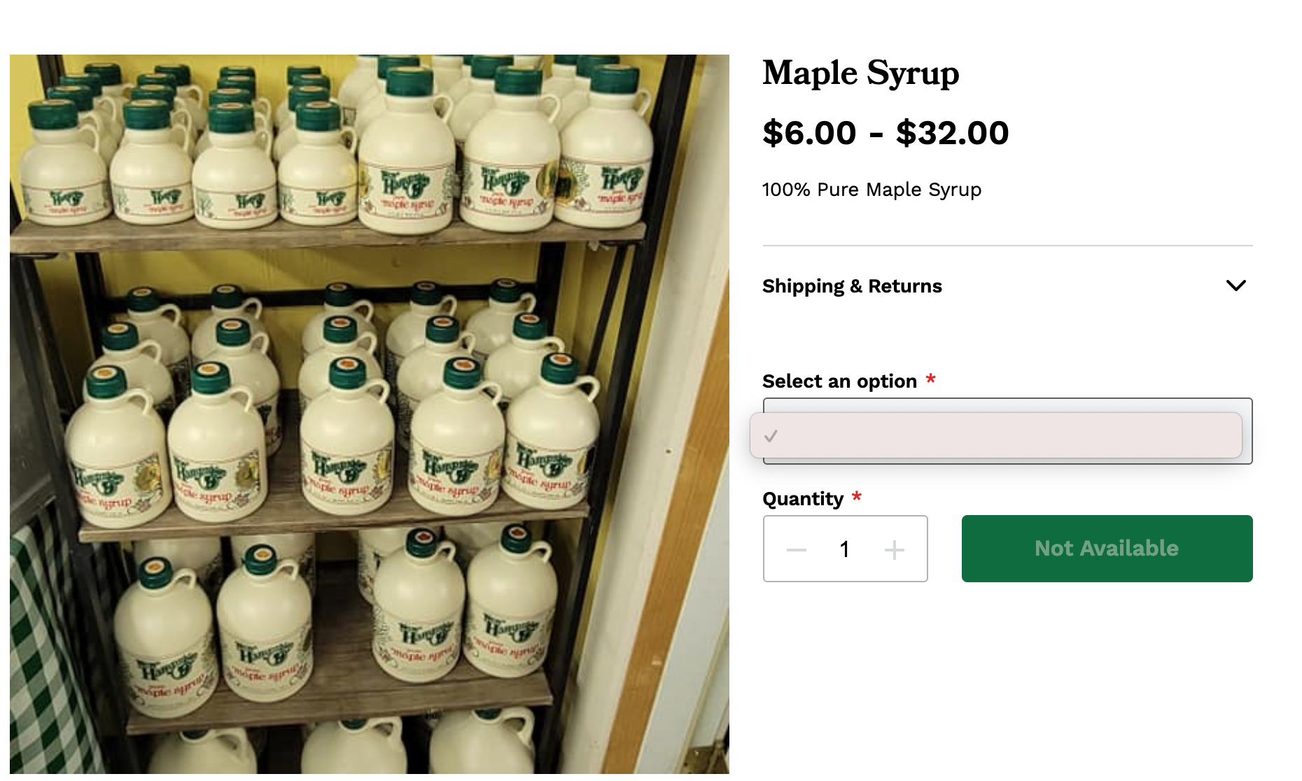 Options dropdown doesn't show options - The Square Community
