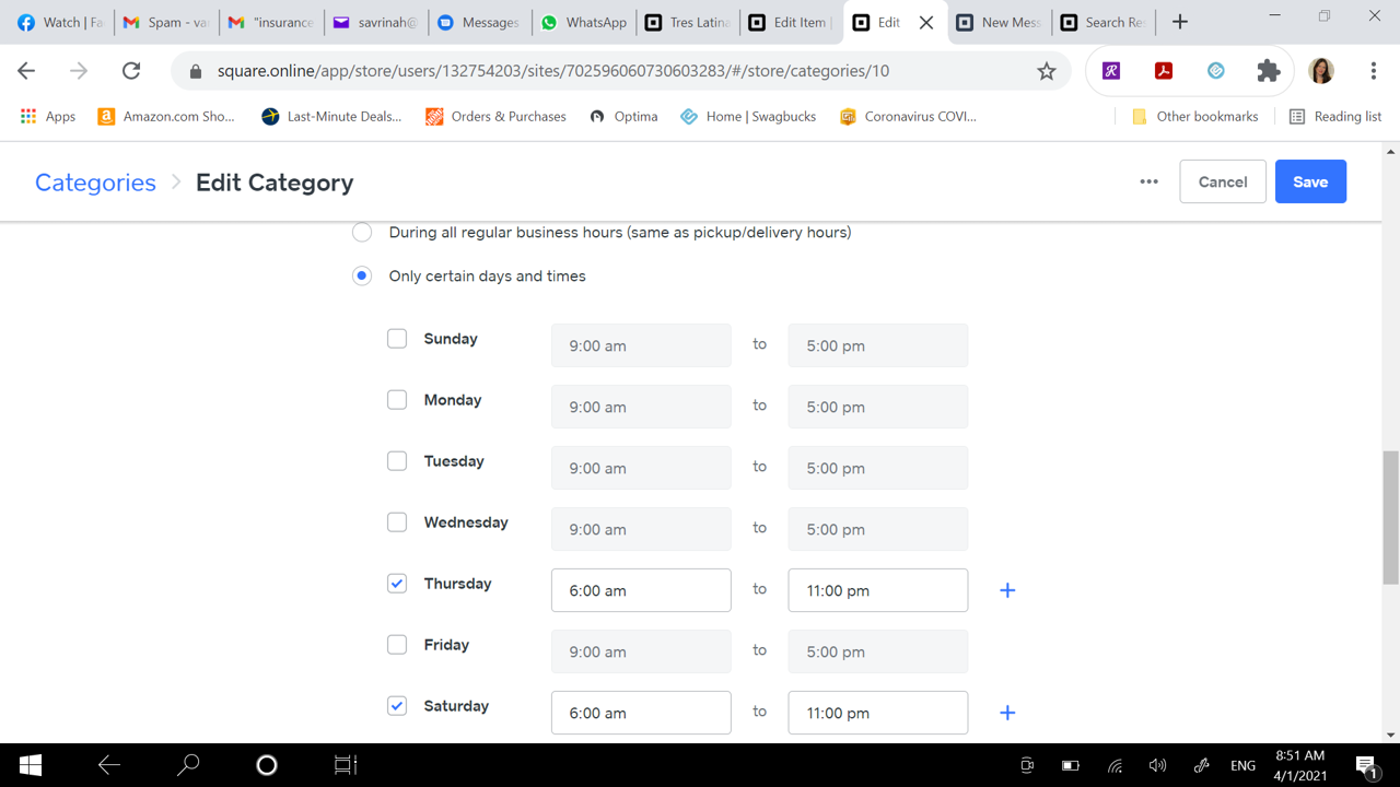 Feature Request: Set up specific date and time sel... - The Square ...