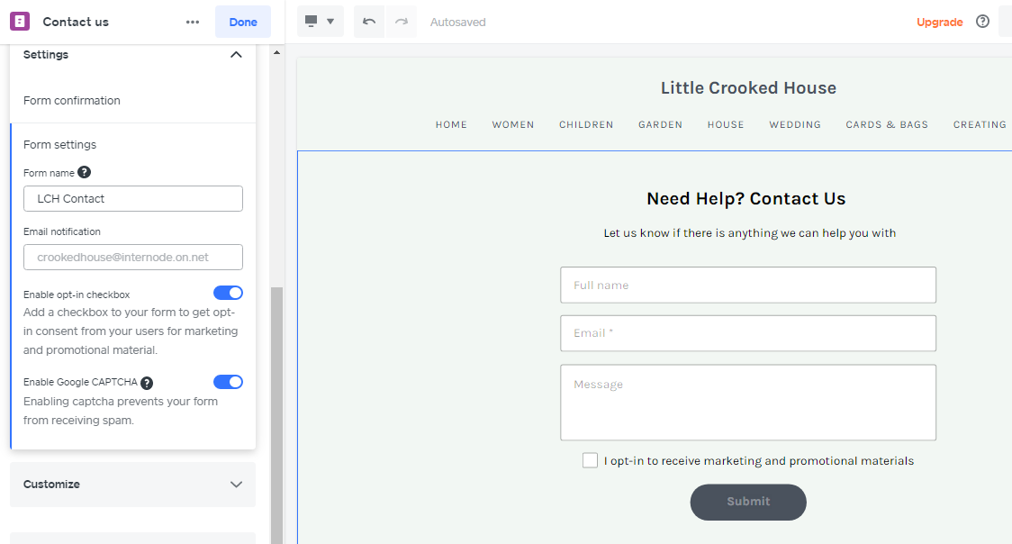 Contact Us Form - The Square Community