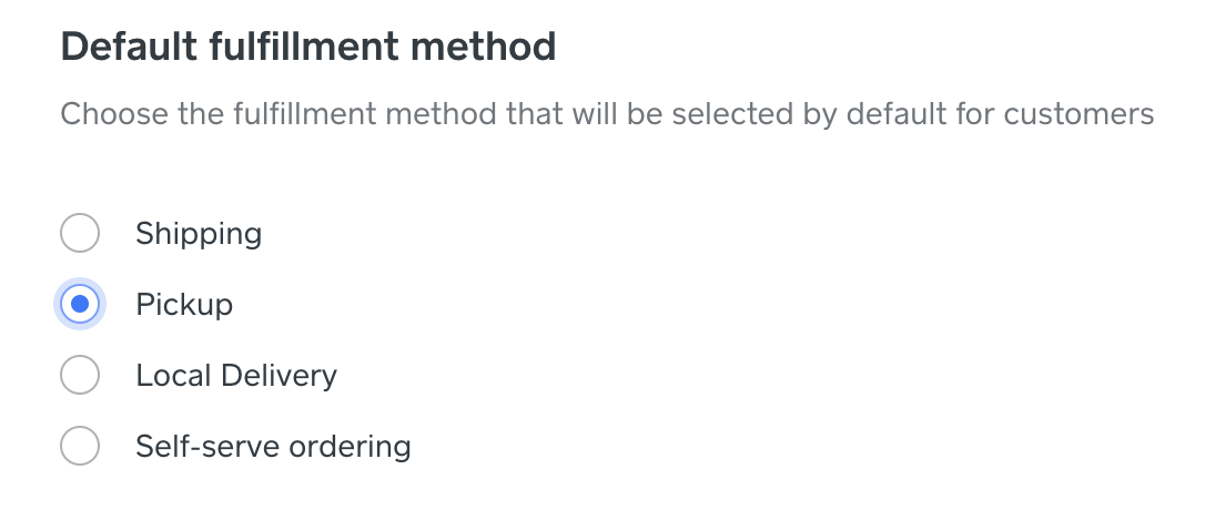 Solved: Is there a way to remove shipping as a fulfillment... - The ...