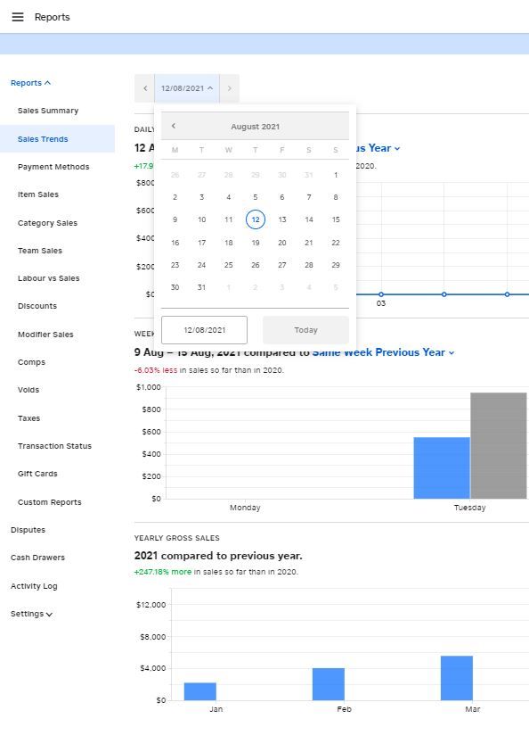 Can you give users the option to change the defaul... - The Square ...