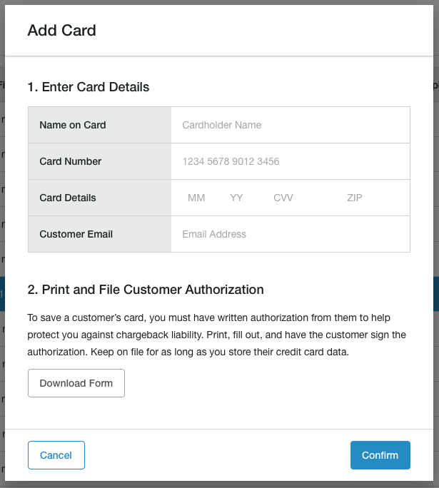How do I get a repeat authorization form? - The Square Community