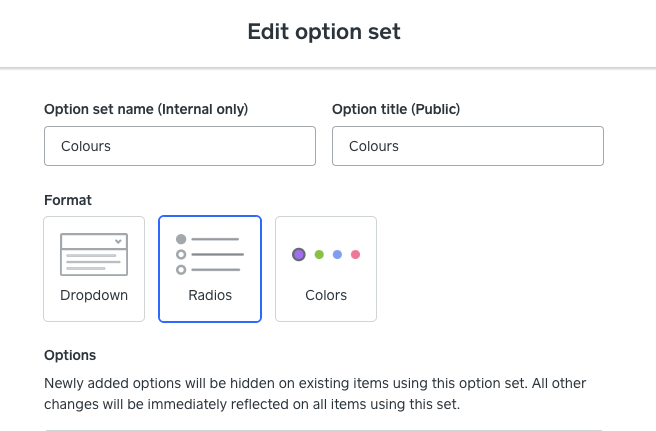 Options - The Square Community