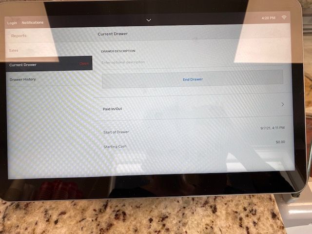 Square register drawer report has no detail - The Square Community