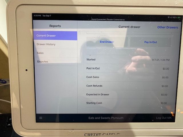 Square register drawer report has no detail - The Square Community