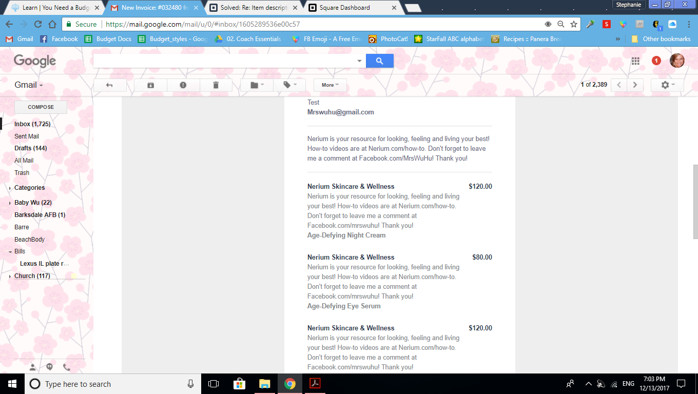 Solved: Item descriptions not showing on printed customer ... - The ...
