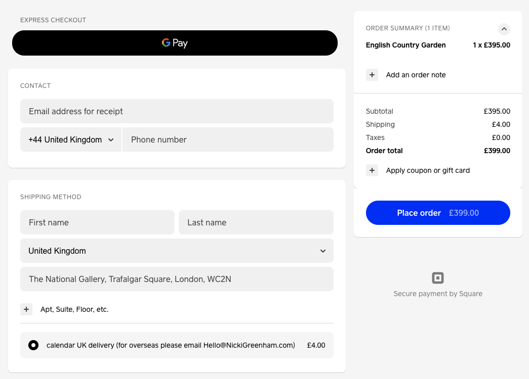 Shipping not showing/ disappears - The Square Community