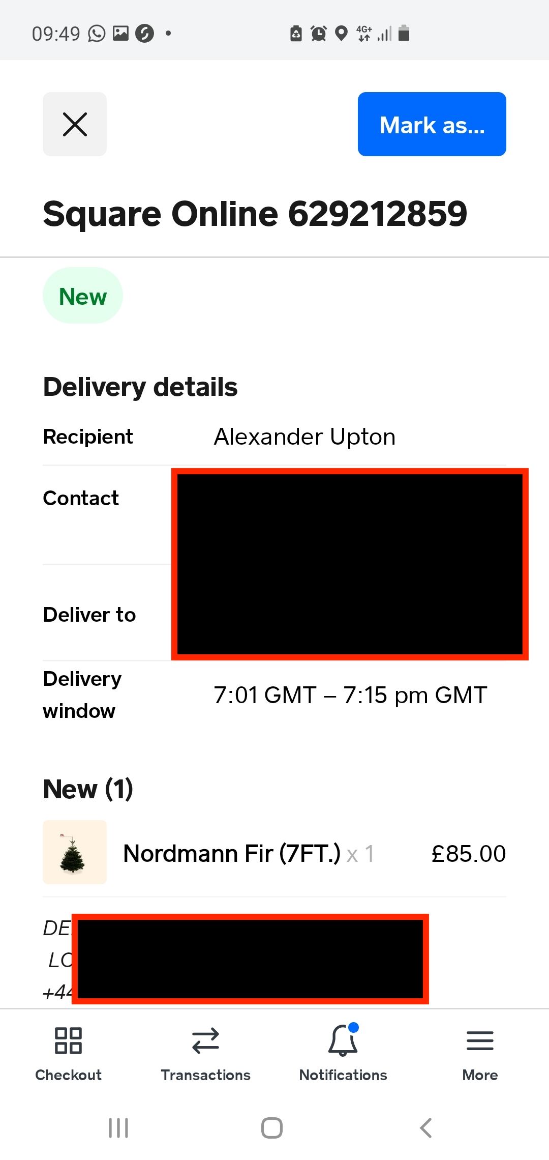 Orders section of square app on Android not showin... - The Square ...