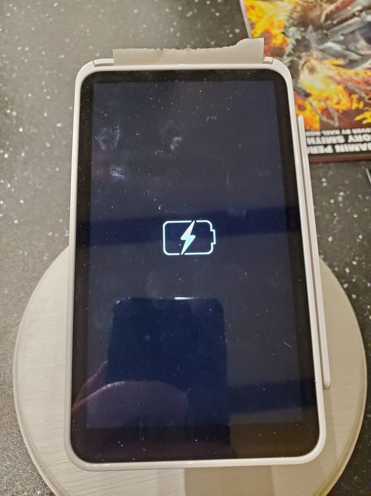 Charging Icon with no power adapter
