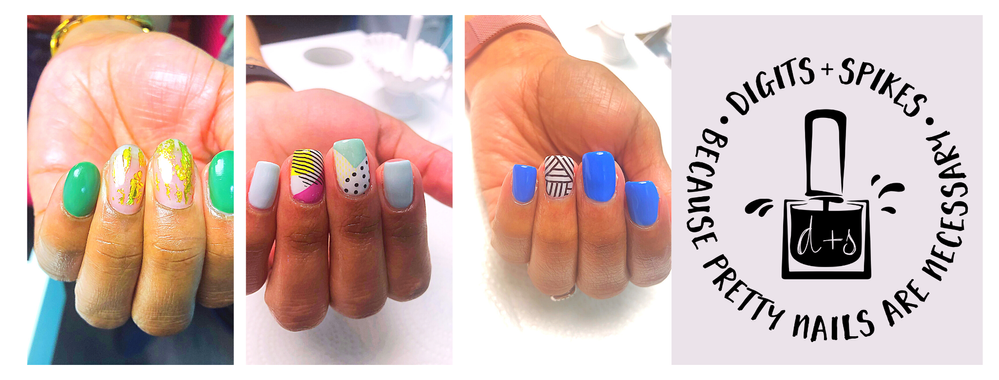 Gel Polish Manicure w/nail art
