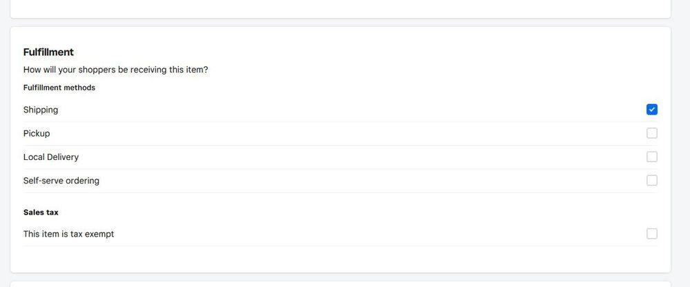 Didn't used to show me all the options that I do not offer through the fullfillment tab in Square Online, but now it's in the way most of the time.
