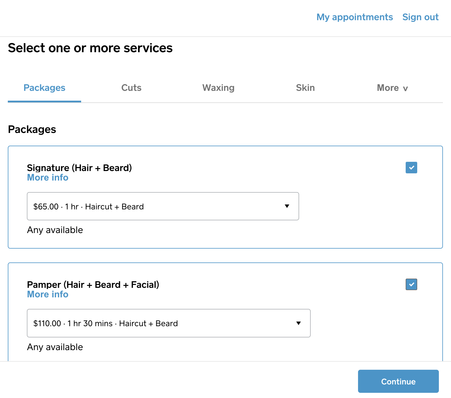 Appointment bookings with multiple services - The Square Community