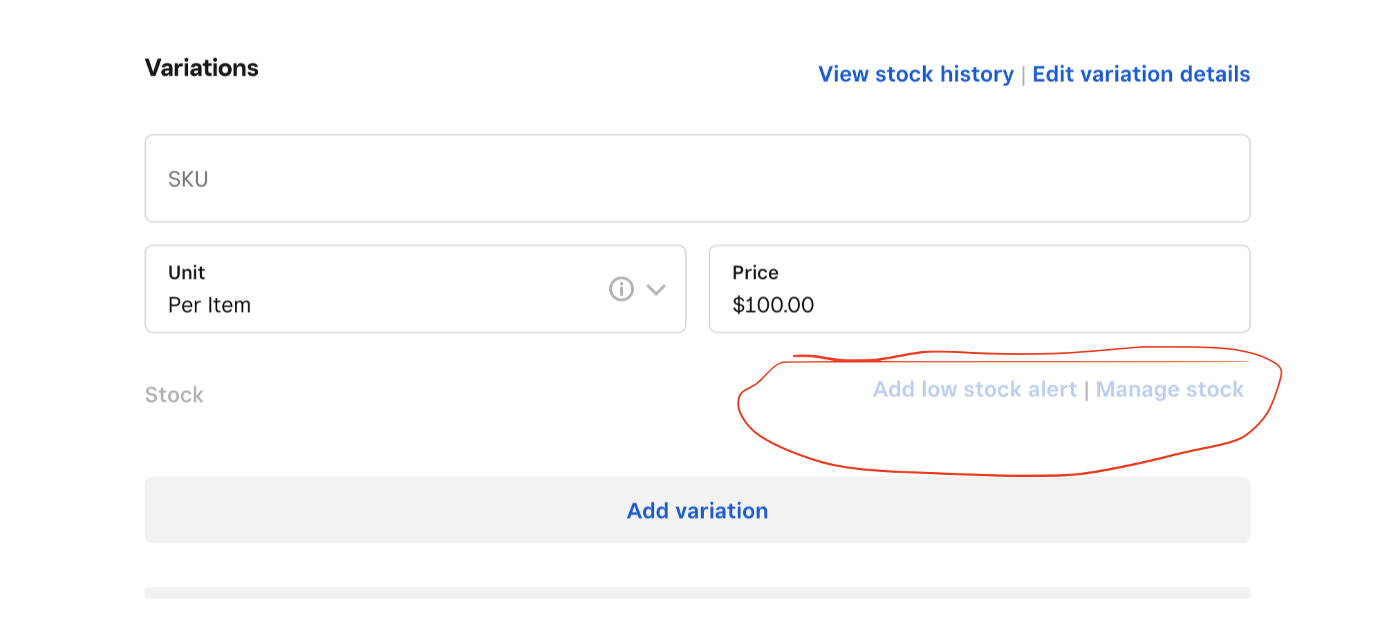 When adding new products I am currently unable to ... - The Square ...