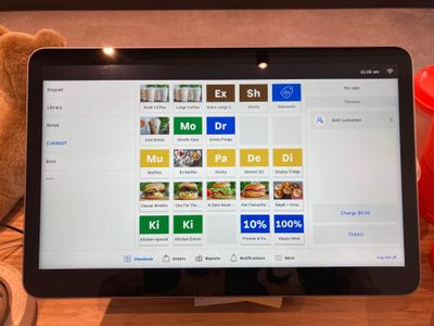 This changes week to week but our most important buttons stay where they are!