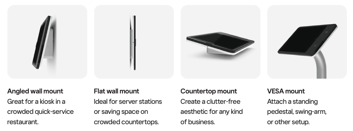 Introducing the New Square Stand Mount - Available - The Square