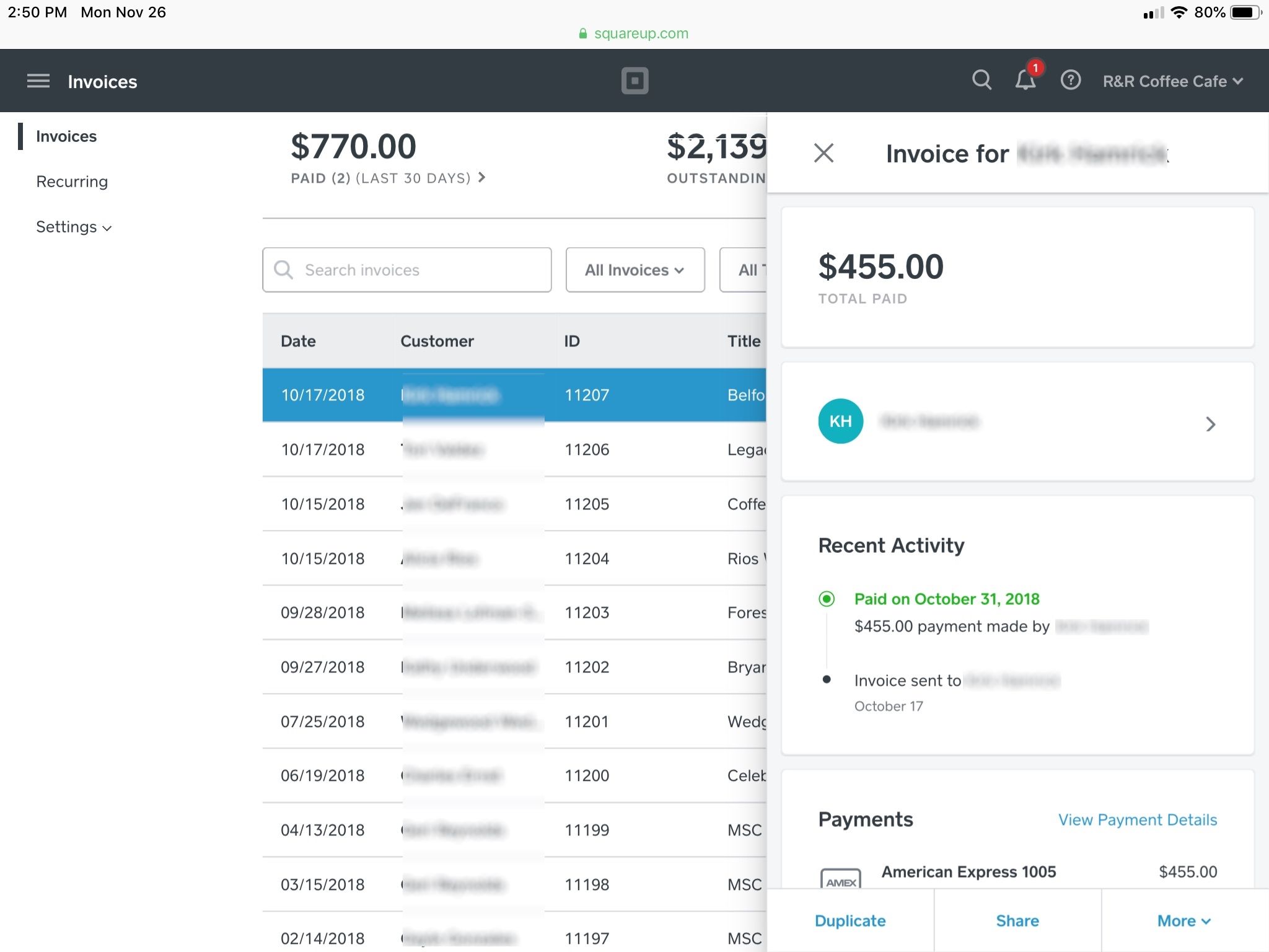 Solved: Can I send invoice links to customers? - The Square Community