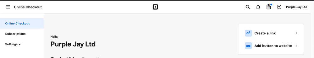 I can generate a working checkout link from here