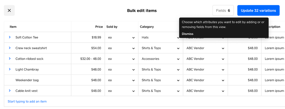Bulk Edit Items.png Bulk Edit Items.png