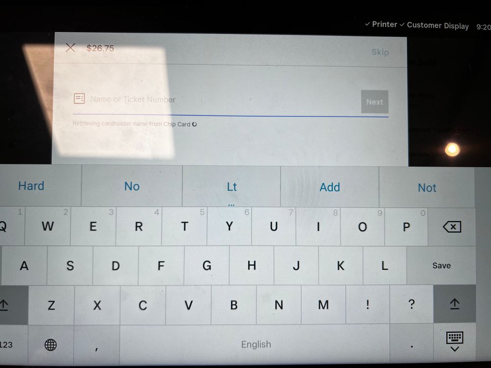 It freezes on this screen