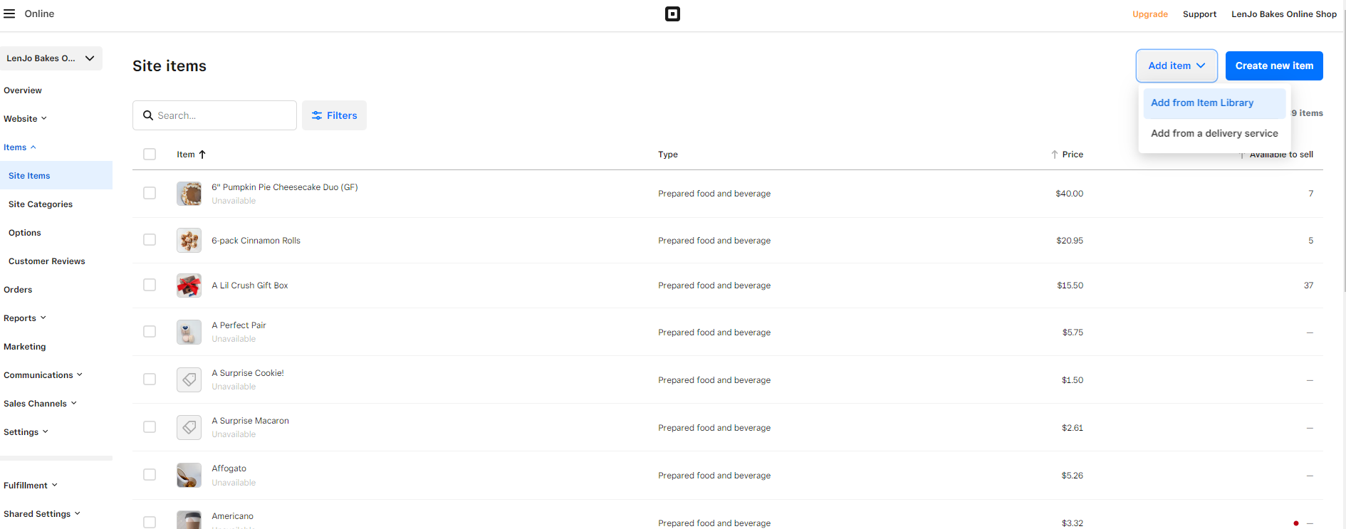 Re: Items not syncing details between Square Onlin... - The Square ...