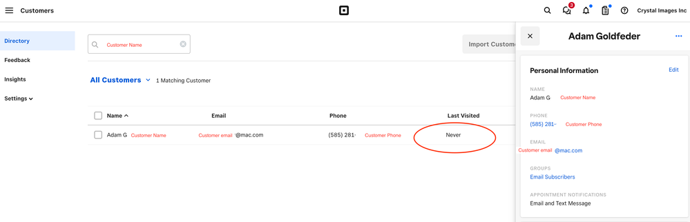 Customer found in directory not on sale.png