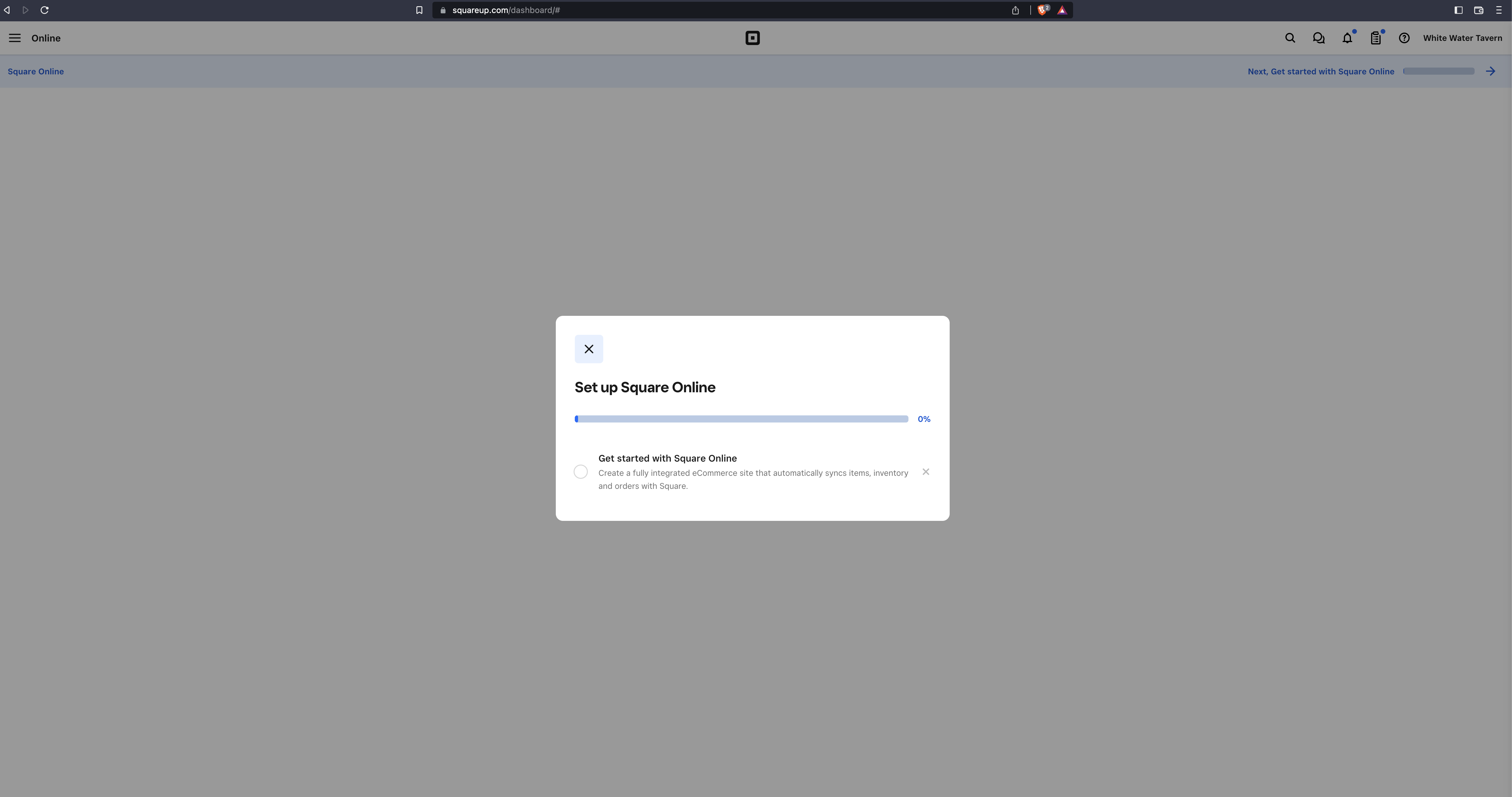 Solved: Online control panel will not load - The Square Community