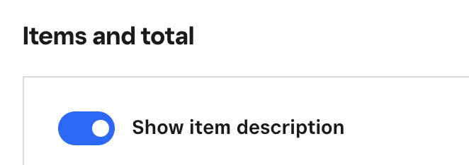 Solved: Can you edit invoice to just show Item Name, not d... - The ...