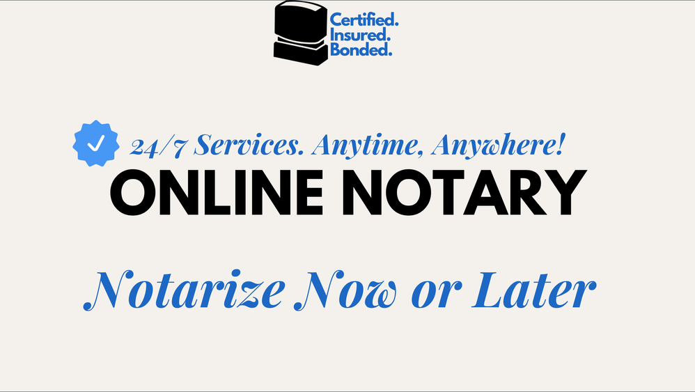 Online Notarization