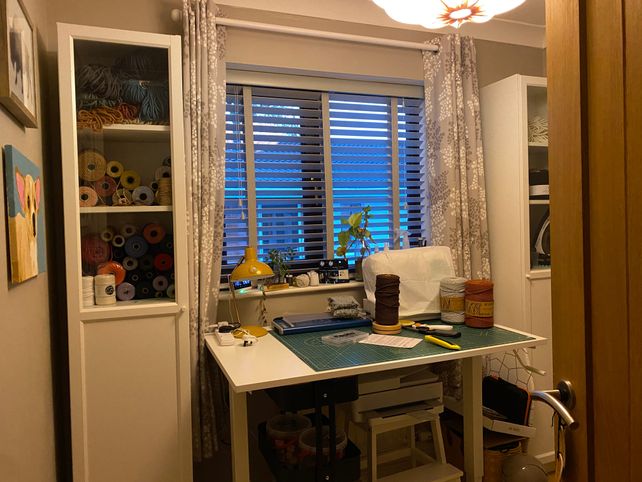 My craft room where I keep my supplies