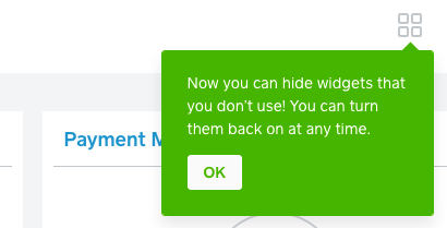 New configurable dashboard!