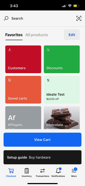 Retail Interface 2 - The Square Community