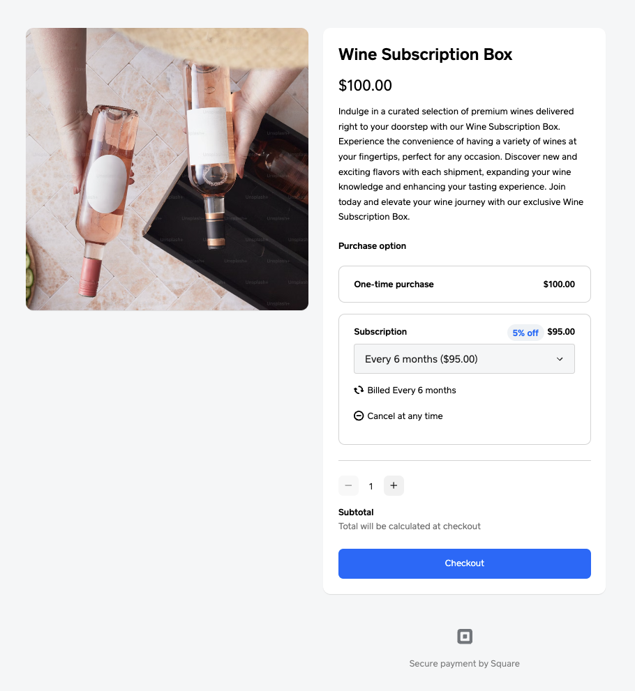 Itemized subscriptions and configurable tip amounts for payment links ...