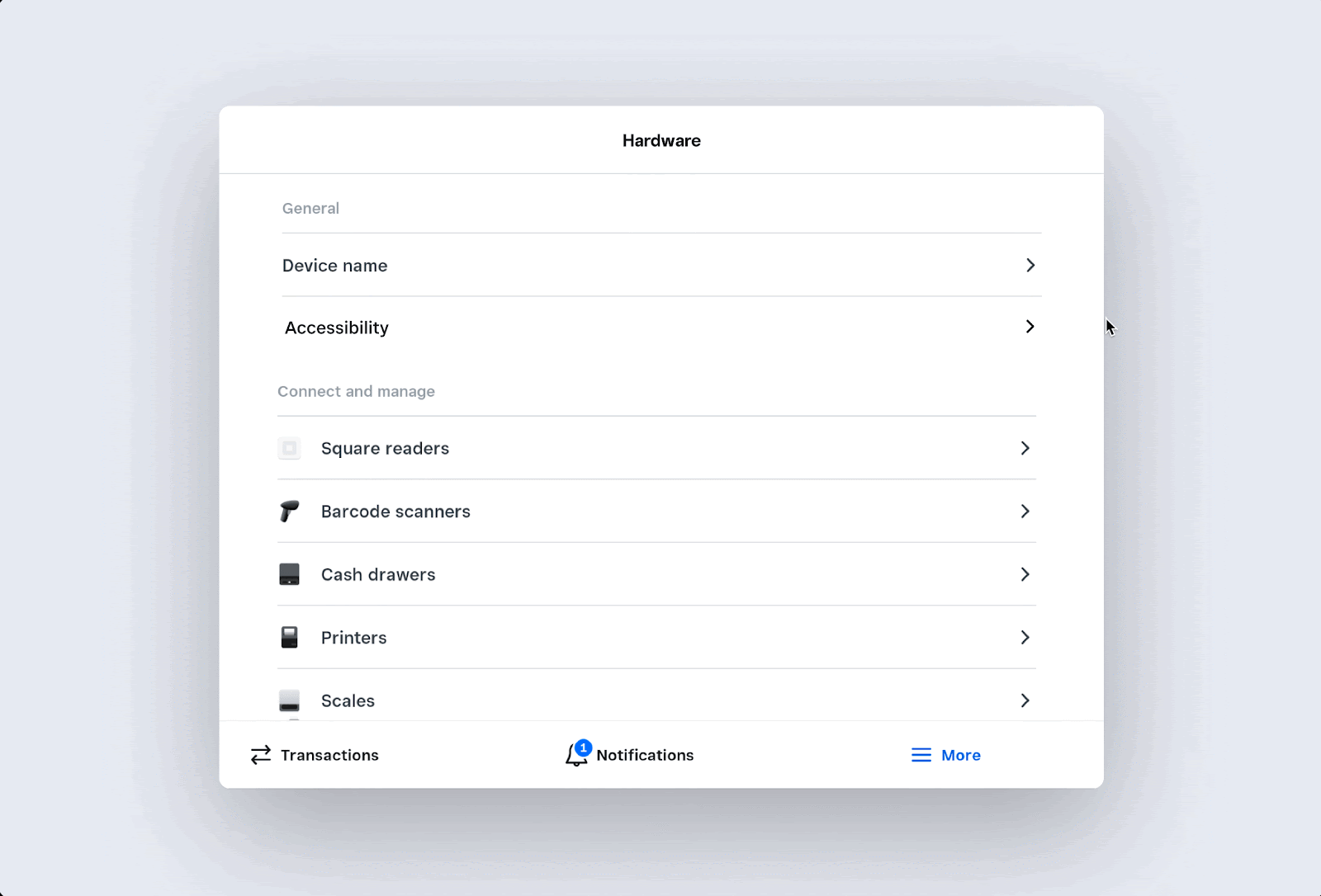 Customer data accessibility for Android in Square