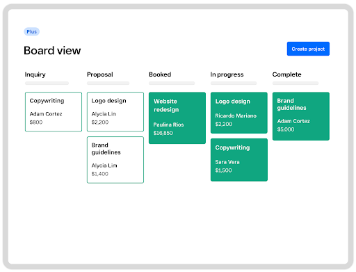 [New] Invoices Project board view - Easily view, m... - The Square ...