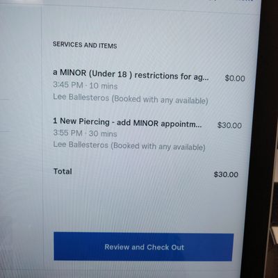 What shows on the Register