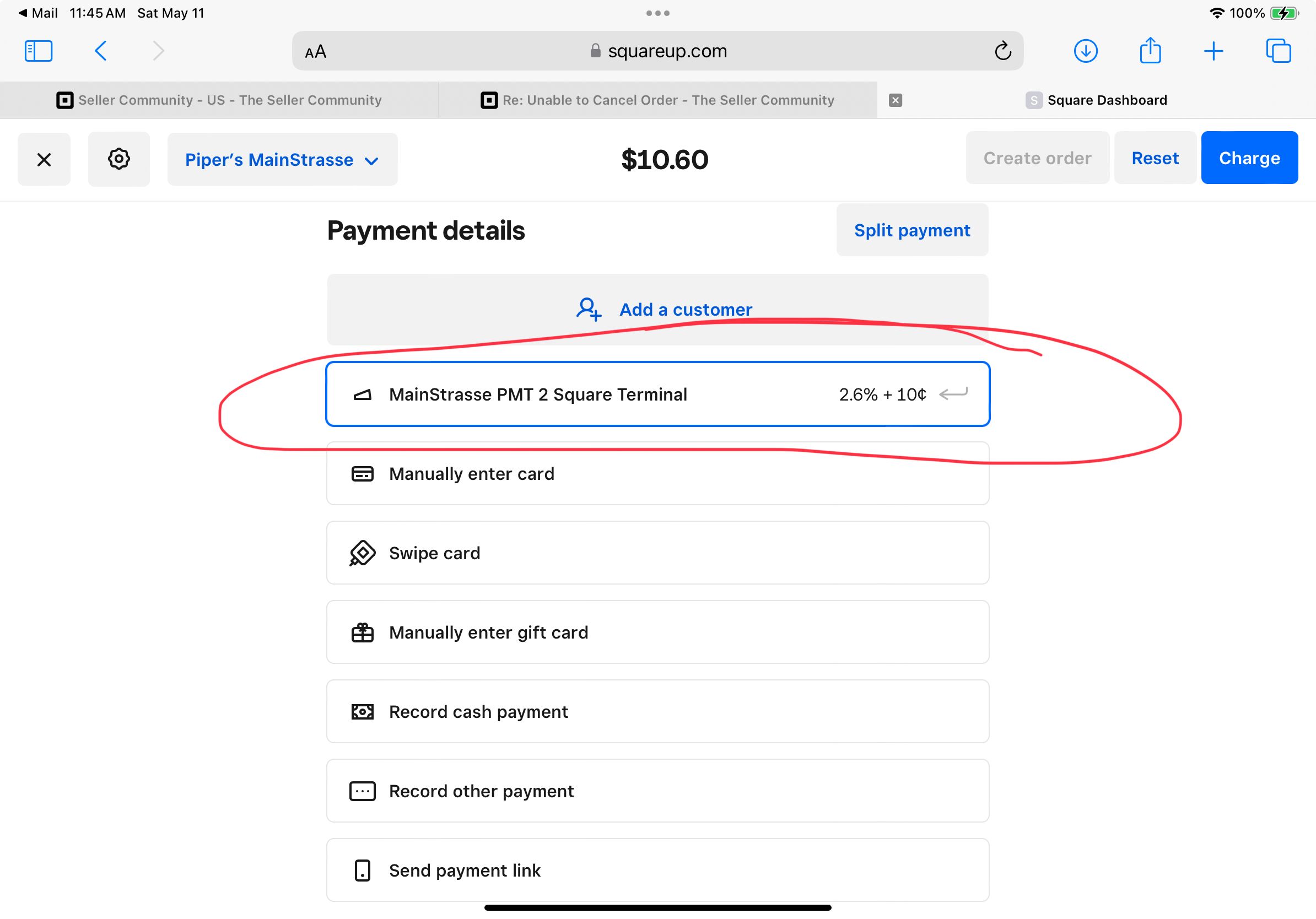 Unable to Cancel Order - The Square Community