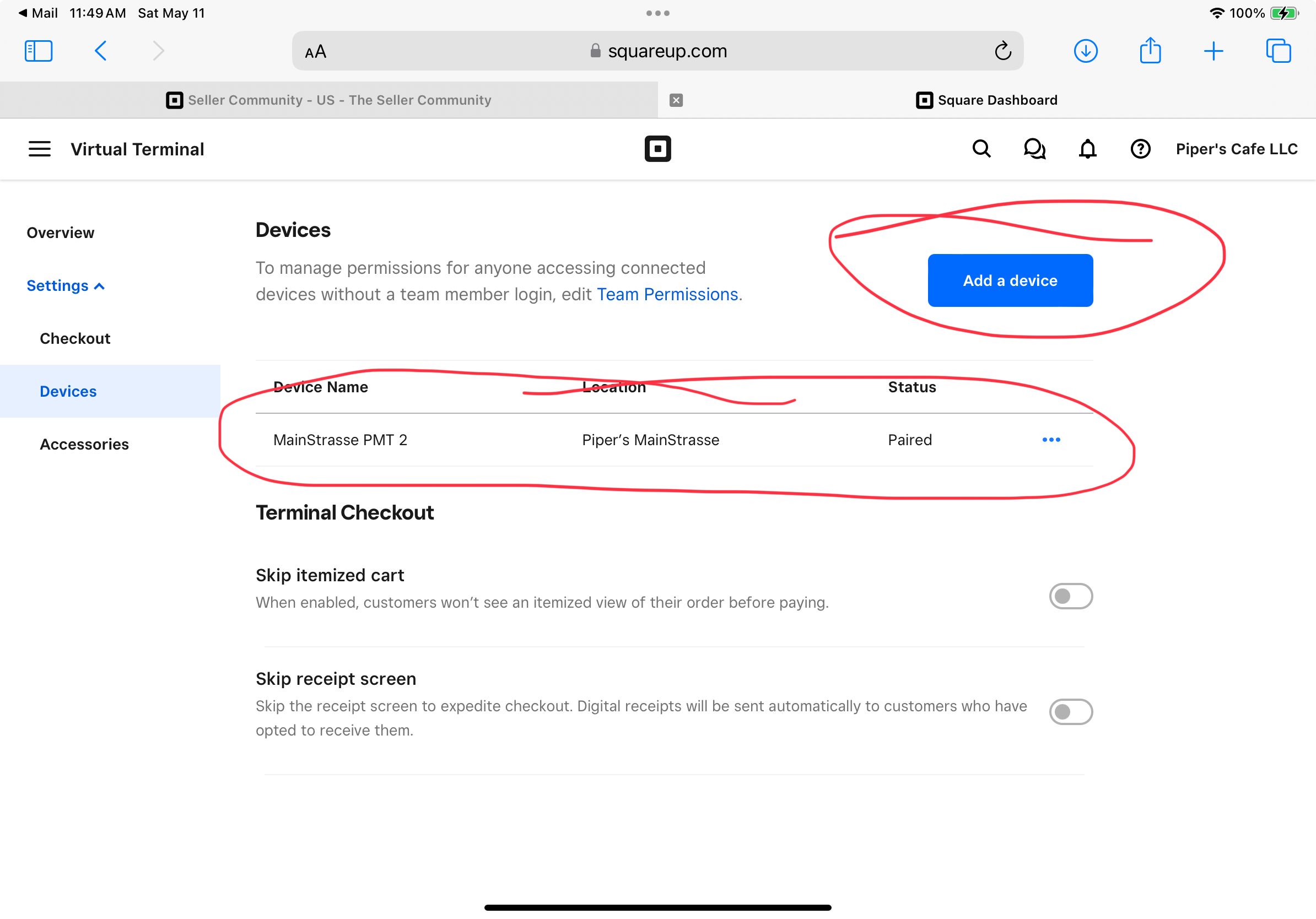 Unable to Cancel Order - The Square Community