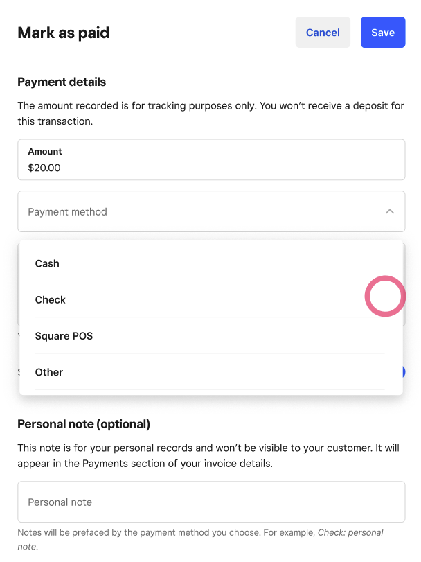 please put other forms of payments back on for inv... - The Square ...