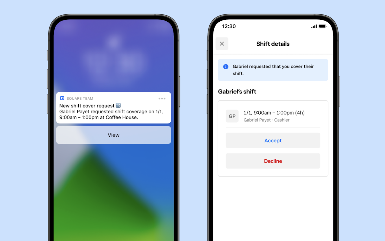 Square Shifts now supports Shift Covers