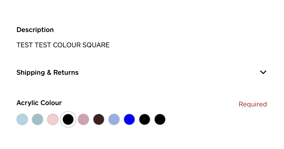 Options set colour (color) help - The Square Community