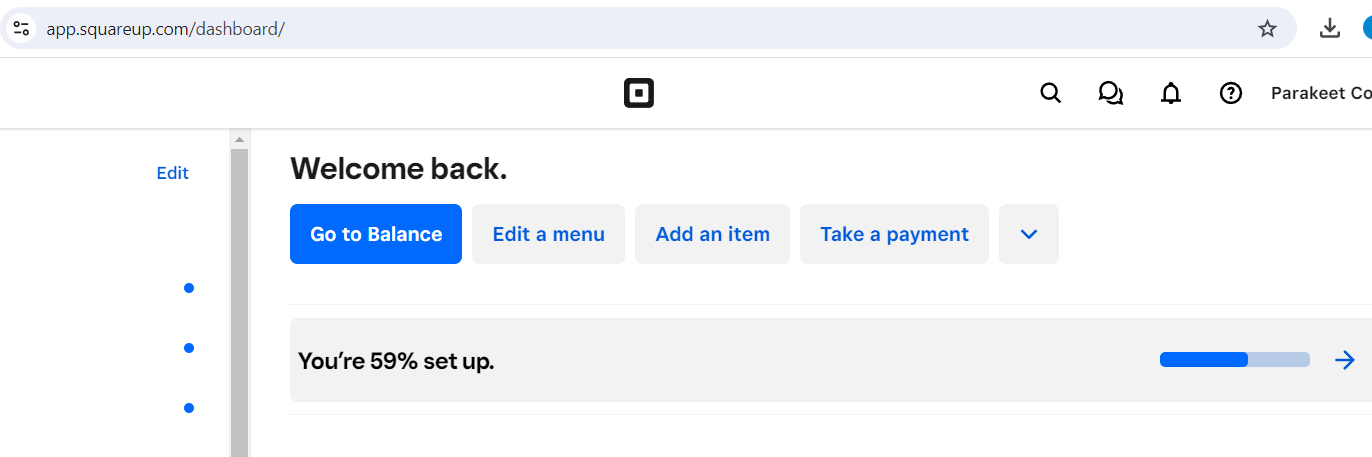 Solved: Re: How can I get rid of the setup guide? - The Square Community