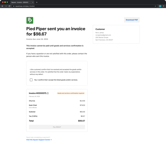 Pay page - agreement pre selection.png Pay page - agreement pre selection.png