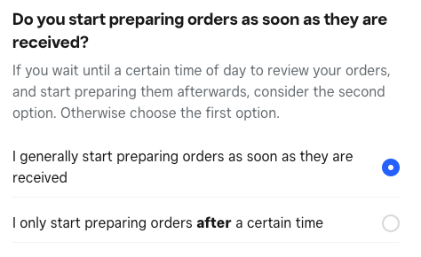 Solved: Order Prep Time ~Revisiting~ - The Square Community
