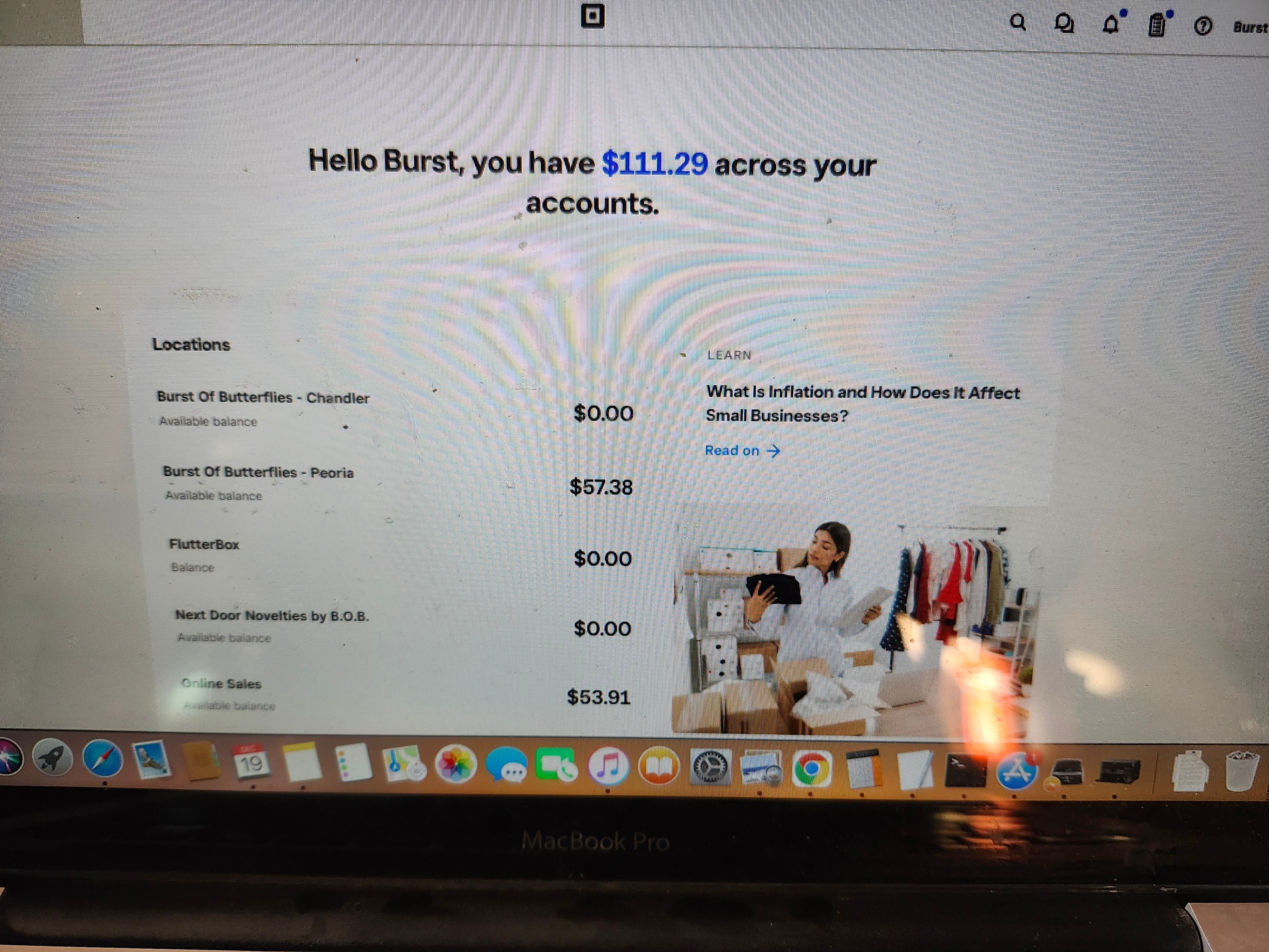 Solved: Square "Gift Card Load Fees" and the "Sales Summar... - The ...