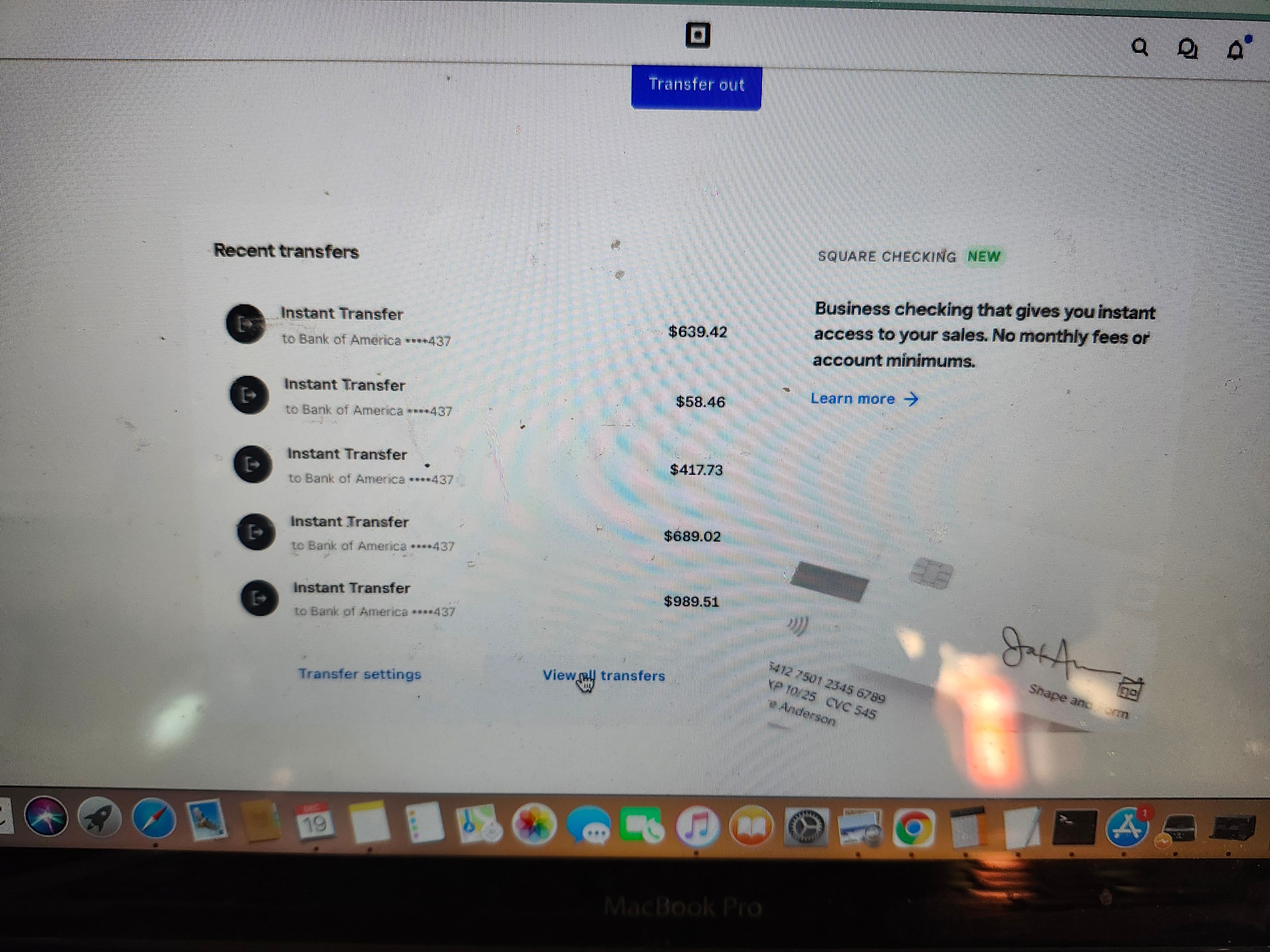Solved: Square "Gift Card Load Fees" and the "Sales Summar... - The ...