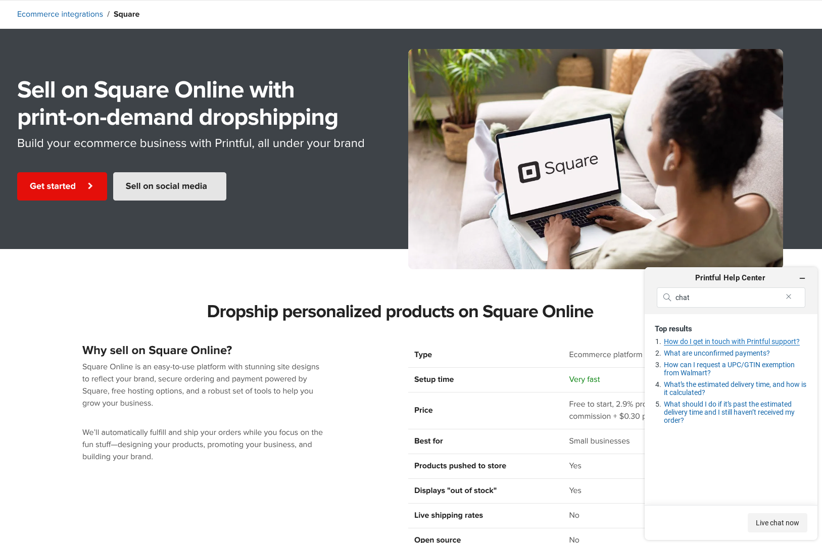 Solved: How to sell physical items that ship from Square m... - The ...