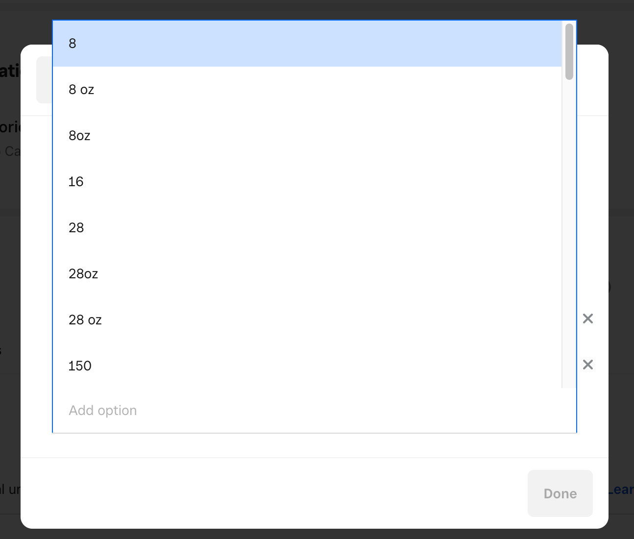 Solved: Bug Report with adding Missing Options - The Square Community